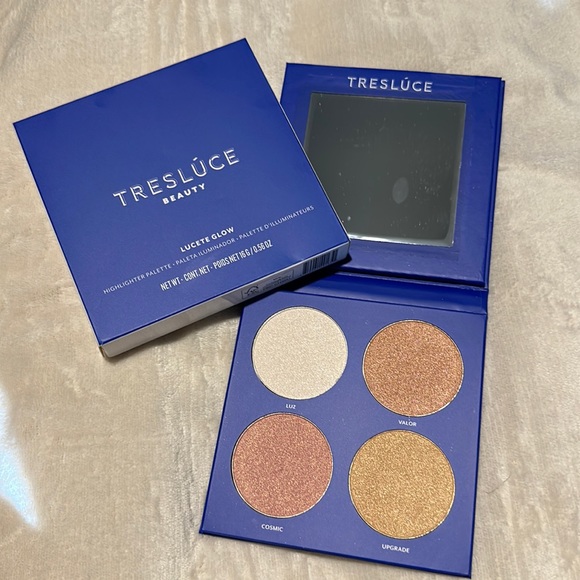 Tresluce Makeup Tresluce Lucete Glow Highlighter Palette 4pan 26